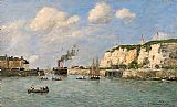 L'entree du port,Dieppe